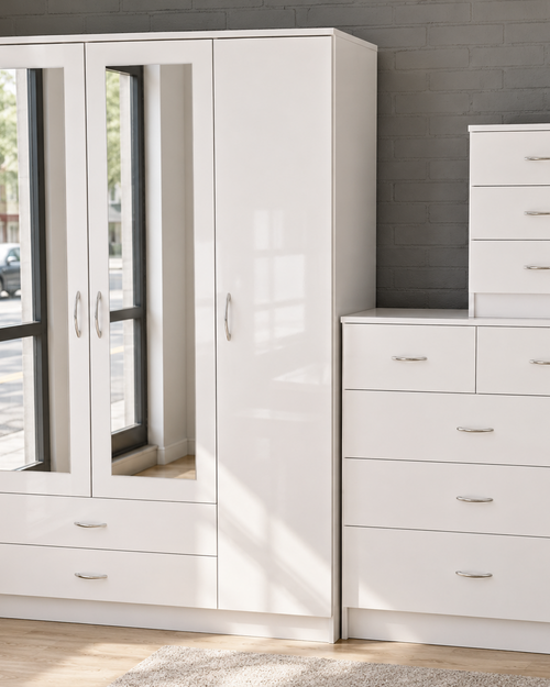 Alfie 3 Piece Bedroom Furniture Set